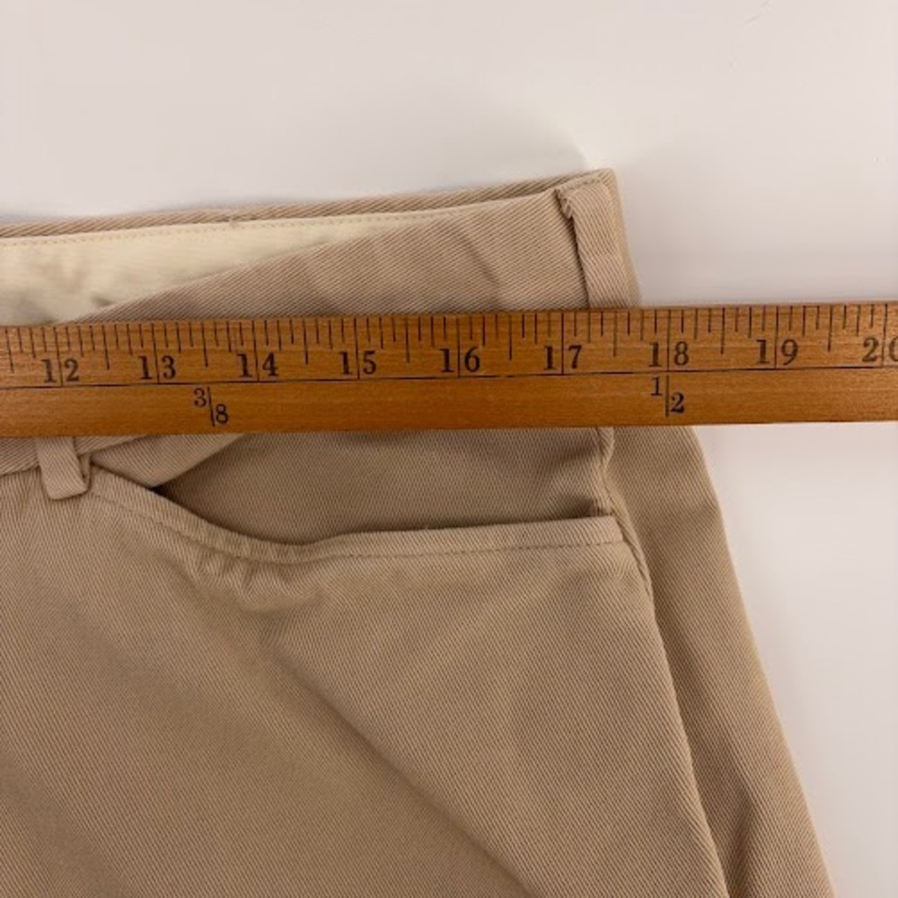 Polo by Ralph Lauren Khaki Pants Mens 36x32 Tan casual Chino Trousers‎ - Picture 10 of 10